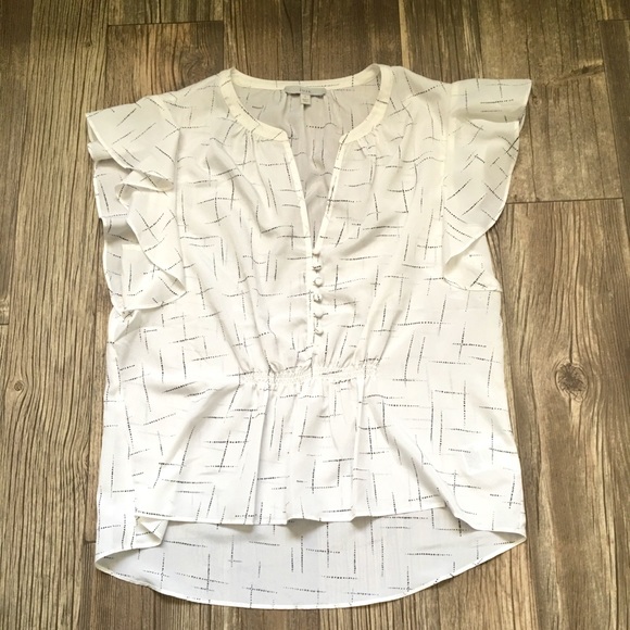 NEW Joie white and black blouse - Picture 1 of 9